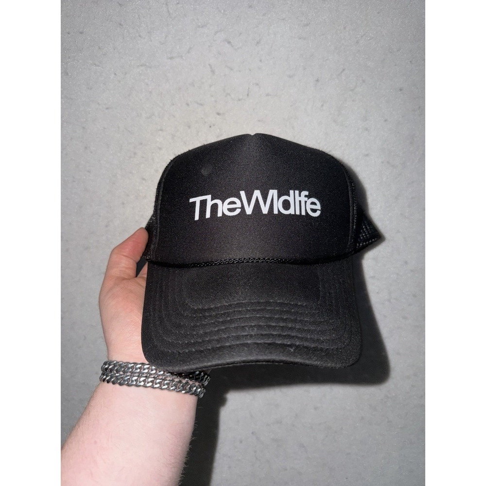 The Wldlfe Hat Mesh Trucker Black Band Tour Merch SOLD OUT‎ RARE